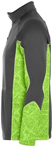 Holloway Men's 222535 Warm Mens Hoodie for Outdoor Winter Adventures Insulation Comfort Fit Fleece Jacket Black Large