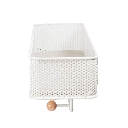 Umbra Estique White Entryway Organizer for Keys, Small Accessories, Mail and Wallets