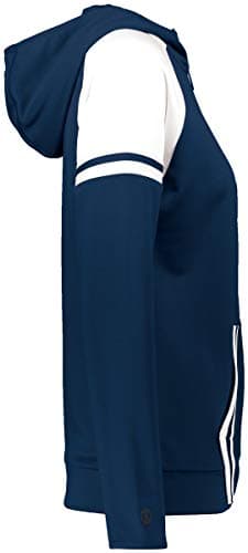 Holloway Sportswear Womens Retro Grade Jacket S Navy/White Soft Touch Comfort Fit for Outdoor Activities
| Holloway Spo