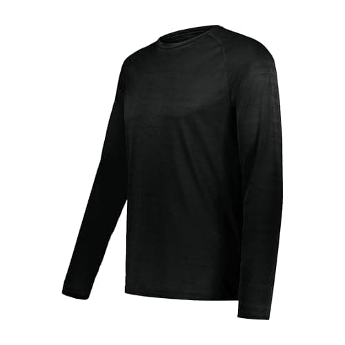 Holloway Men's Pro Long Sleeve Tee + Formal Wear + ProfessionalOffice + Temperature Regulation + 100% Polyester + Multip