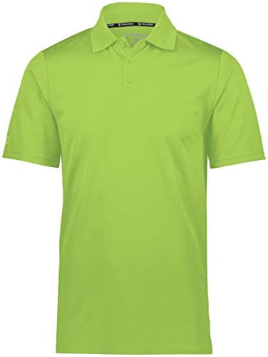 Holloway Men's Prism Polo + Technical Fabric + Active Men + Outdoor Activities + Quick Dry + Medium Fit + 100% Polyester