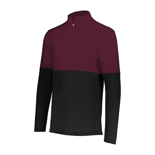 Holloway Men's Momentum Team 1/4 Zip Pullover Premium Fleece Men's Tech Tee for Outdoor Activities
| Holloway Men's Mom