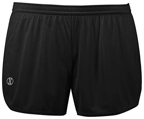 Holloway Sportswear Women's PR Max Track Shorts M Black Lightweight Breathable Running Shorts for Women Comfortable Trai