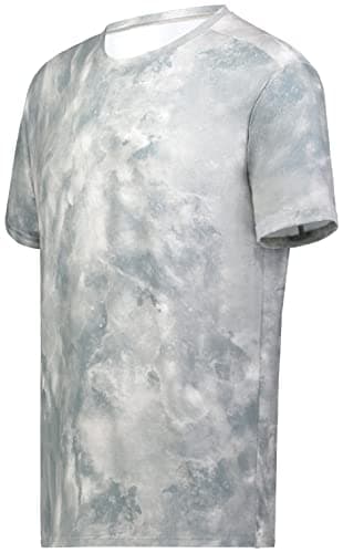 Holloway Men's Stock Cotton-Touch Poly Tee + Comfort + Outdoor + Lightweight + Stretchy + Medium Size + 100% Polyester +