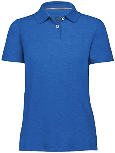 Holloway Sportswear Womens Repreve® Eco Polo XL Royal Heather + Sustainable Fabric + Active Women + Outdoor Sports + moi