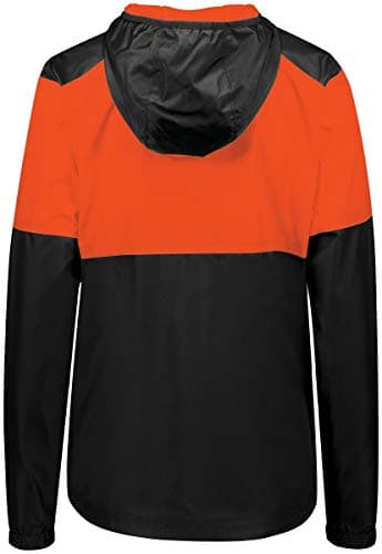 Holloway Sportswear Womens SeriesX Jacket Black/Orange Warm Running Jacket for Women