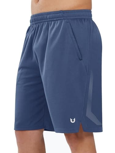 NORTHYARD Men's Athletic Quick Dry Lightweight Basketball Shorts with Zipper Pockets for Running and Gym
| NORTHYARD Me