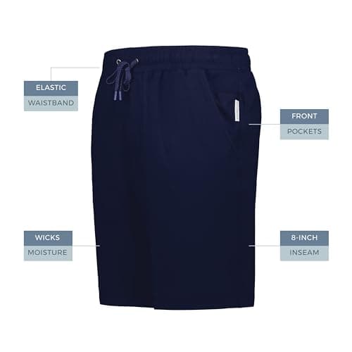 Holloway Men's Ventura Soft Knit Shorts for Outdoor Activities Breathable ComfortFileType: Clothing