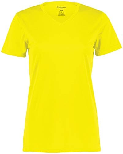 Holloway Ladies Momentum Tee 2XL Electric Yellow + Core Warmth + Active Women + Outdoor Runs + Quick Dry + Moisture Wick