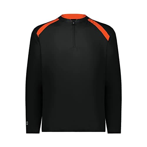 Holloway Men's Clubhouse Pullover Cage Jacket - Quarter Zip - Ultimate Comfort for Men - Versatile Outdoors & Indoor Wea