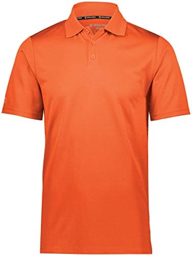 Holloway Men's Prism Polo + Technical Fabric + Active Men + Outdoor Activities + Quick Dry + Medium Fit + 100% Polyester