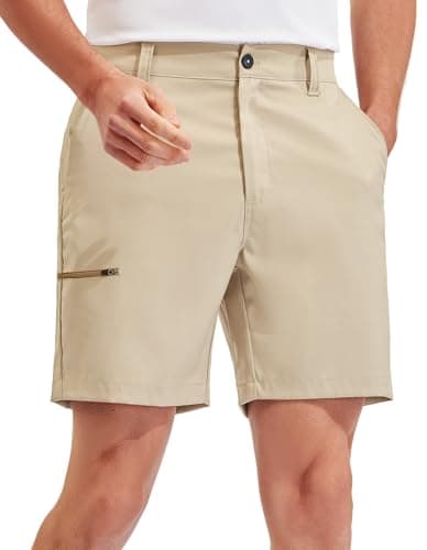 PULI Mens Golf Hybrid Shorts Quick Dry Lightweight Casual Shorts with Pockets
| PULI Mens Golf Hybrid Shorts Stretch Hi