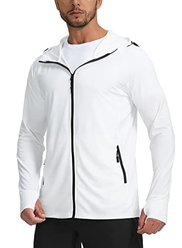 Men's UPF 50+ Light Jacket for Hiking Sun Protection
| Men's Full Zip Sun Protection Hoodie for Fishing
| Men's Long Sl