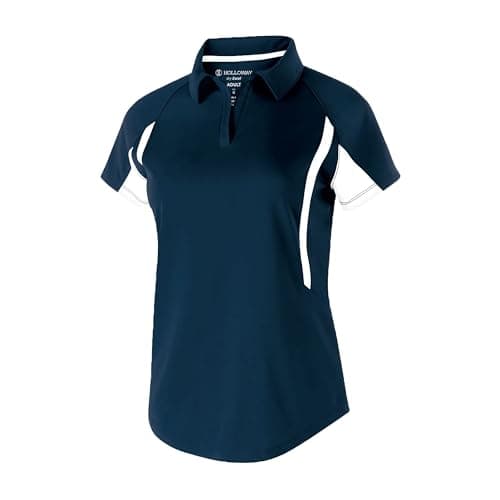 Holloway Women's Avenger Polo Cold Weather Protection Active Outdoor Men's Women's Lightweight Breathable Sweat-wicking