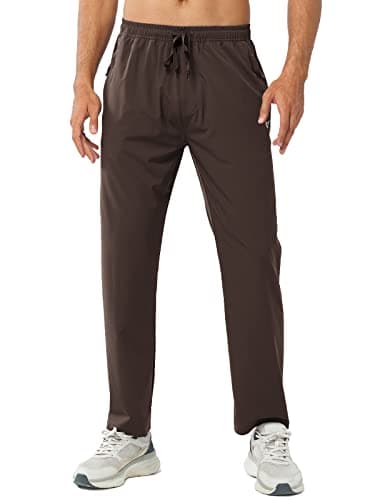 NORTHYARD Men's Lightweight Athletic Pants for Running and Workout
| NORTHYARD Men's Jogging Joggers in Gym with Zipper