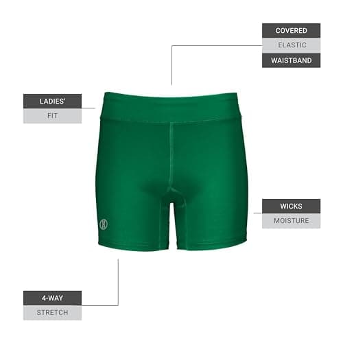 Holloway Women's Pr Max Compression Shorts for Fitness Comfort and Support in Workouts