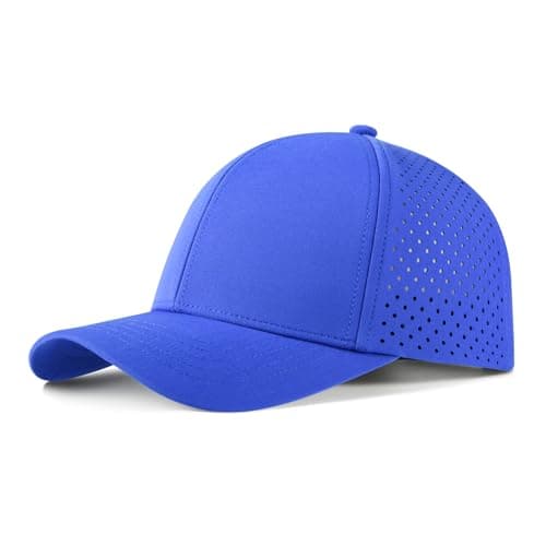VOBOOM Men Quick Dry Baseball Cap for Summer Sports Laser Cut Mesh Curved Brim Snapback Hat