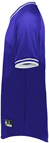 Augusta Sportswear Holloway Retro V-Neck Men's Baseball Jersey | Purple, XX-Large  
Augusta Sportswear Holloway Retro V-