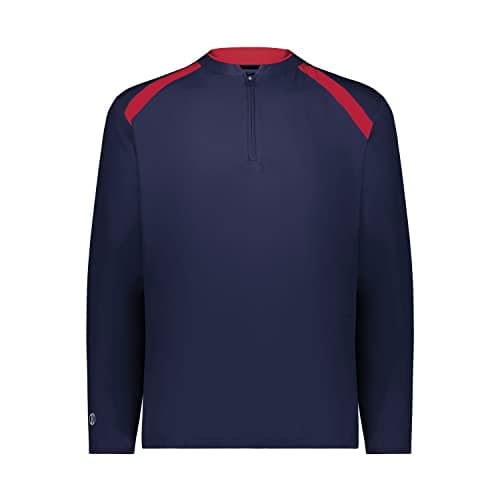 Holloway Men's Clubhouse Pullover Cage Jacket - Quarter Zip - Ultimate Comfort for Men - Versatile Outdoors & Indoor Wea