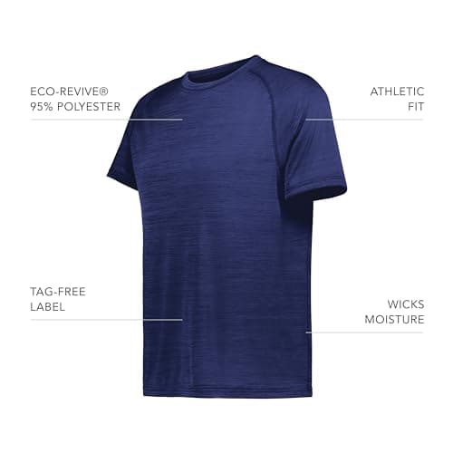 Holloway Men's Pro Tee Warmth Lightweight Breathable Moisture Wicking Men's Running Racing Training
| Holloway Men's Pr