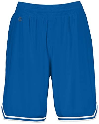 Augusta Sportswear Retro Basketball Shorts for Women XS Royal/White
