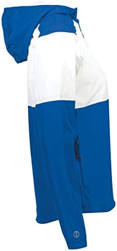 Holloway Ladies SeriesX Jacket - 2XL Royal/White + Warmth Insulation + Outdoor Adventure + Lightweight Breathable + Stre