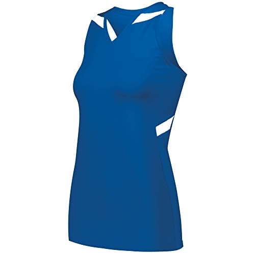 Holloway Ladies Pr Max 2Xl Compression Jersey Royal/White