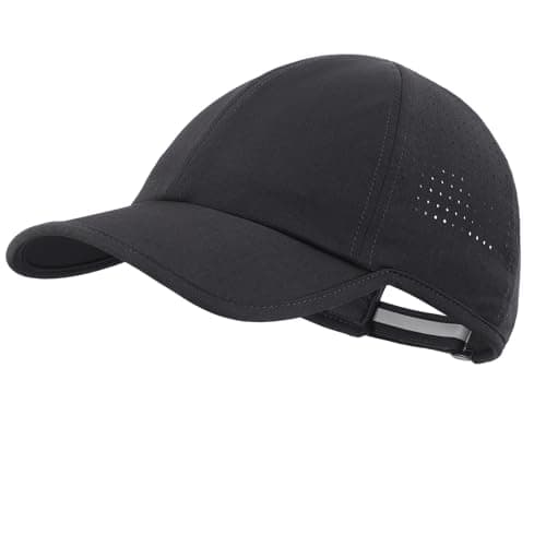 UPF50 Reflective Water Repellent Quick Dry Sun Hat for Men and Women Outdoor Sports Baseball Cap Golf Running