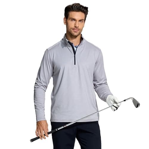 M MAELREG Men's Performance Quarter Zip Pullover Golf Sweatshirt
| M MAELREG Performance Dry Fit Midlayer Men's Golf Qu