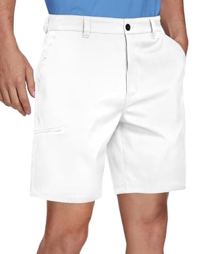 PULI Mens Golf Hybrid Shorts Quick Dry Lightweight Casual Shorts with Pockets
| PULI Mens Golf Hybrid Shorts Stretch Hi