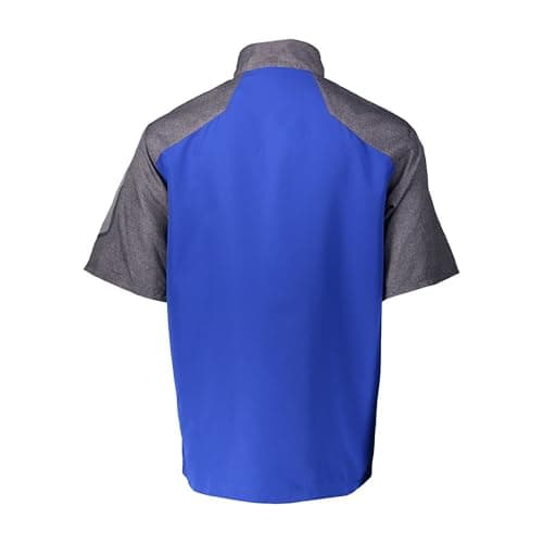Holloway Raider Pullover Cage Jacket - Weather-Resistant Quarter Zip Athletic Wear with Sleeve Pocket for Men - Outdoor
