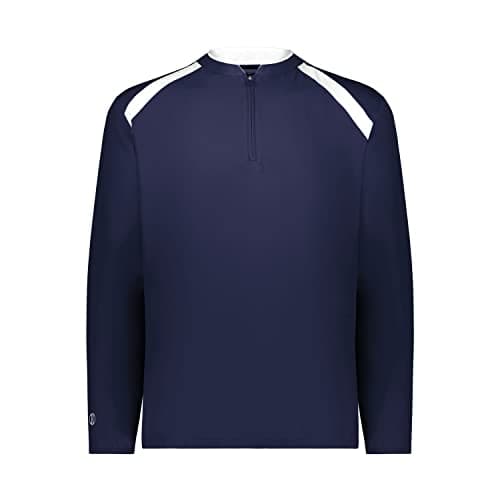 Holloway Men's Clubhouse Pullover Cage Jacket - Quarter Zip - Ultimate Comfort for Men - Versatile Outdoors & Indoor Wea