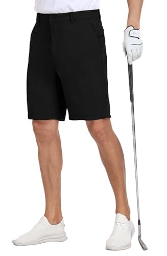 MoFiz Men's Lightweight Hiking Shorts Slim Stretch Golf Shorts Active Waistband