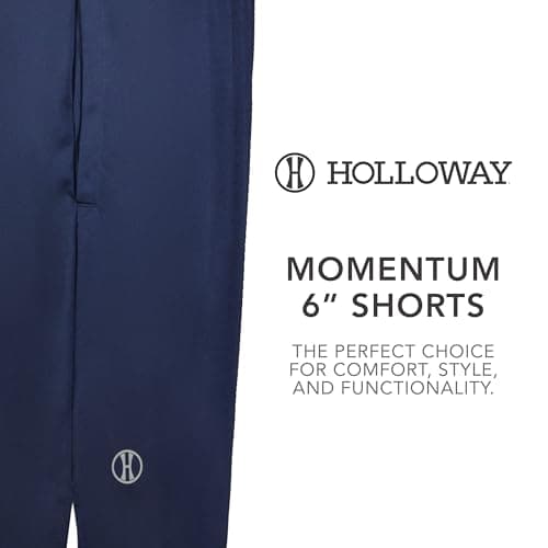 Holloway Men's Lightweight Breathable Running Shorts for Men's Summer Fitness Activities
| Holloway Men's Quick Dry Moi