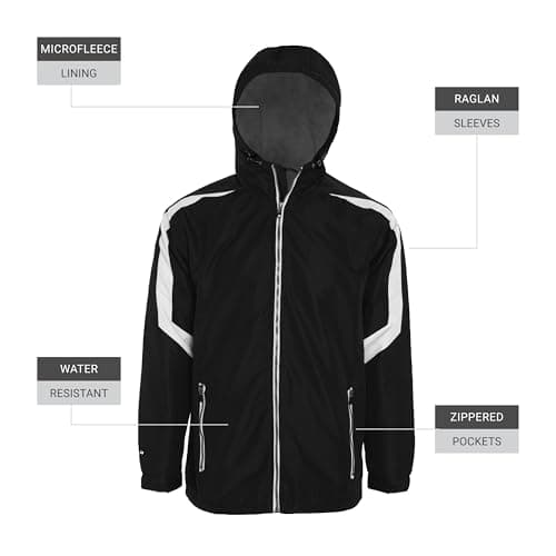 Holloway Water-Resistant Charger Jacket for Active Men Stylish Athletic Fit Outerwear
Holloway Charger Jacket: Water-Res