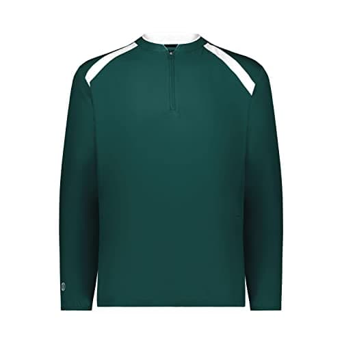 Holloway Men's Clubhouse Pullover Cage Jacket - Quarter Zip - Ultimate Comfort for Men - Versatile Outdoors & Indoor Wea