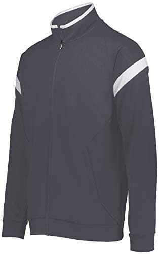 Holloway Youth Limitless Jacket S Carbon/White - Warmth, Flexibility, Youth Wear