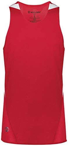 Holloway Sportswear PR Max Track Jersey L Scarlet/White Running Specific Heat Regulating Technology Breathable Design
|