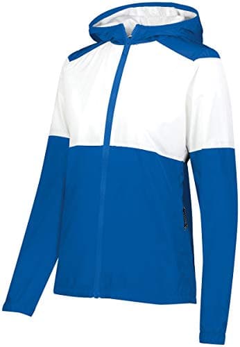 Holloway Ladies SeriesX Jacket - 2XL Royal/White + Warmth Insulation + Outdoor Adventure + Lightweight Breathable + Stre