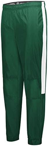 Holloway Sportswear SeriesX Pant for Men: Breathable Moisture-Wicking Fitness Pant, XL, Dark Green/White, Enhanced Swea