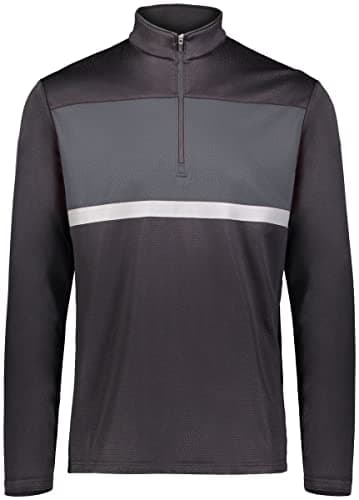 Holloway Sportswear Prism Bold 1/4 Zip Pullover for Men in XL Black/Carbon  
Holloway Sportswear Prism Bold 1/4 Zip Pull