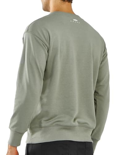 NORTHYARD Men's Long Sleeve Crewneck Sweatshirt for Casual Comfortable Moisture Wicking Cotton Sweatshirts