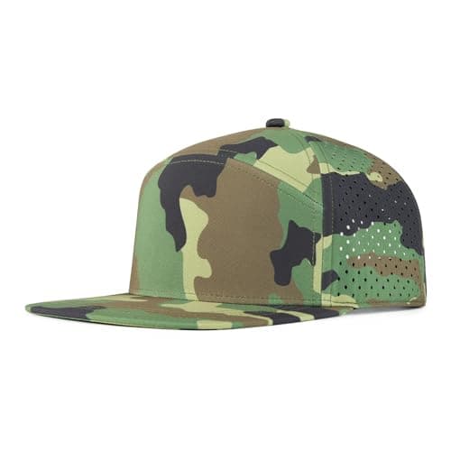 FEINION Men's Adjustable Performance Laser Perforated Baseball Cap for Summer Sports