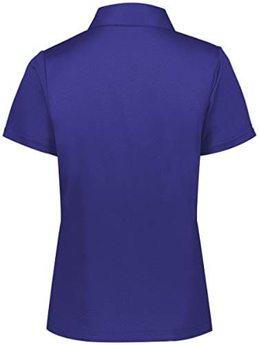 Holloway Ladies Prism Bold Polo 2Xl Purple/White - Technical Performance Polo Shirt for Outdoor Activities