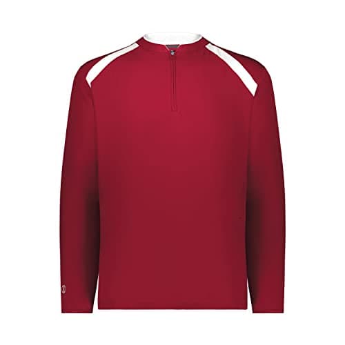 Holloway Men's Clubhouse Pullover Cage Jacket - Quarter Zip - Ultimate Comfort for Men - Versatile Outdoors & Indoor Wea