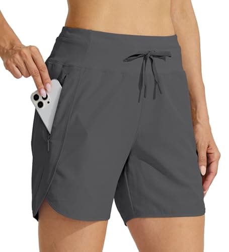 Willit Women's Quick Dry Athletic Running Shorts 5" High Waisted Workout Hiking Global Recycled Standard

Willit Women's