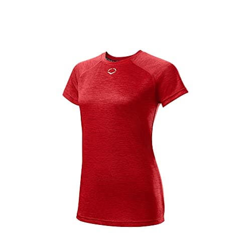 EvoShield Women's Fx Short Sleeve Training Tee + Moisture Wicking + Active Women Athletes + Gym and Fitness Studio + Bre