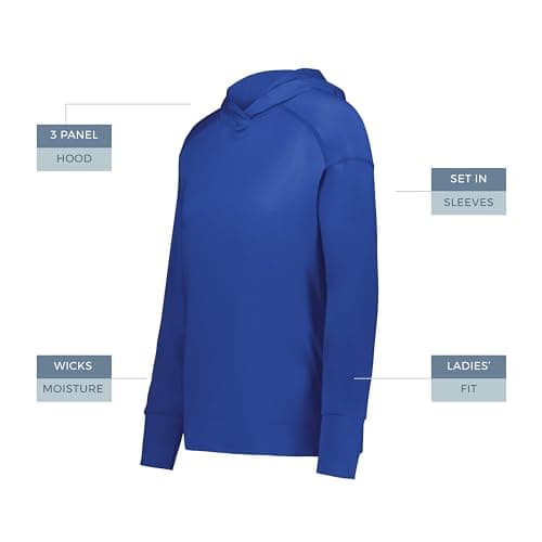 Holloway Women's Soft Knit Hoodie for Ladies | Warm & Comfortable | Outdoor & Casual Wear | Moisture Wicking & Stretchy