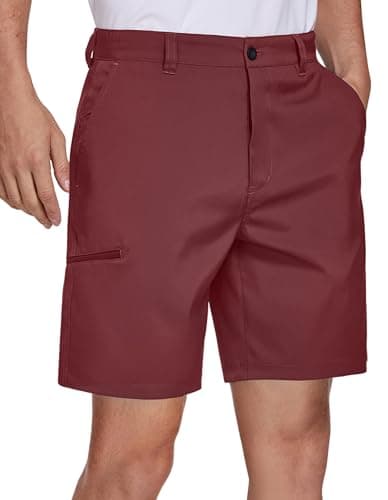 PULI Mens Golf Hybrid Shorts Quick Dry Lightweight Casual Shorts with Pockets
| PULI Mens Golf Hybrid Shorts Stretch Hi
