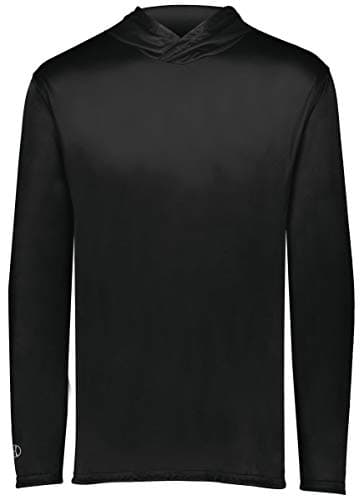 Holloway Boys' Hoodie Black X-Large Warm Comfortable Hoodie for Boys Black X-Large Hoodie Hoodie XL Black
